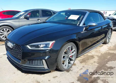 2018 Audi S5 3.0T Premium Plus from USA, damaged, VIN WAU24GF57JN009921